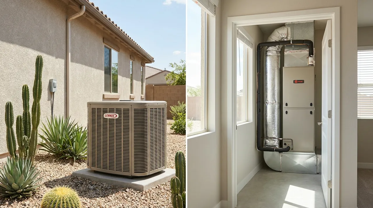 Lennox EL22KCV vs. Carrier 24VNA9
